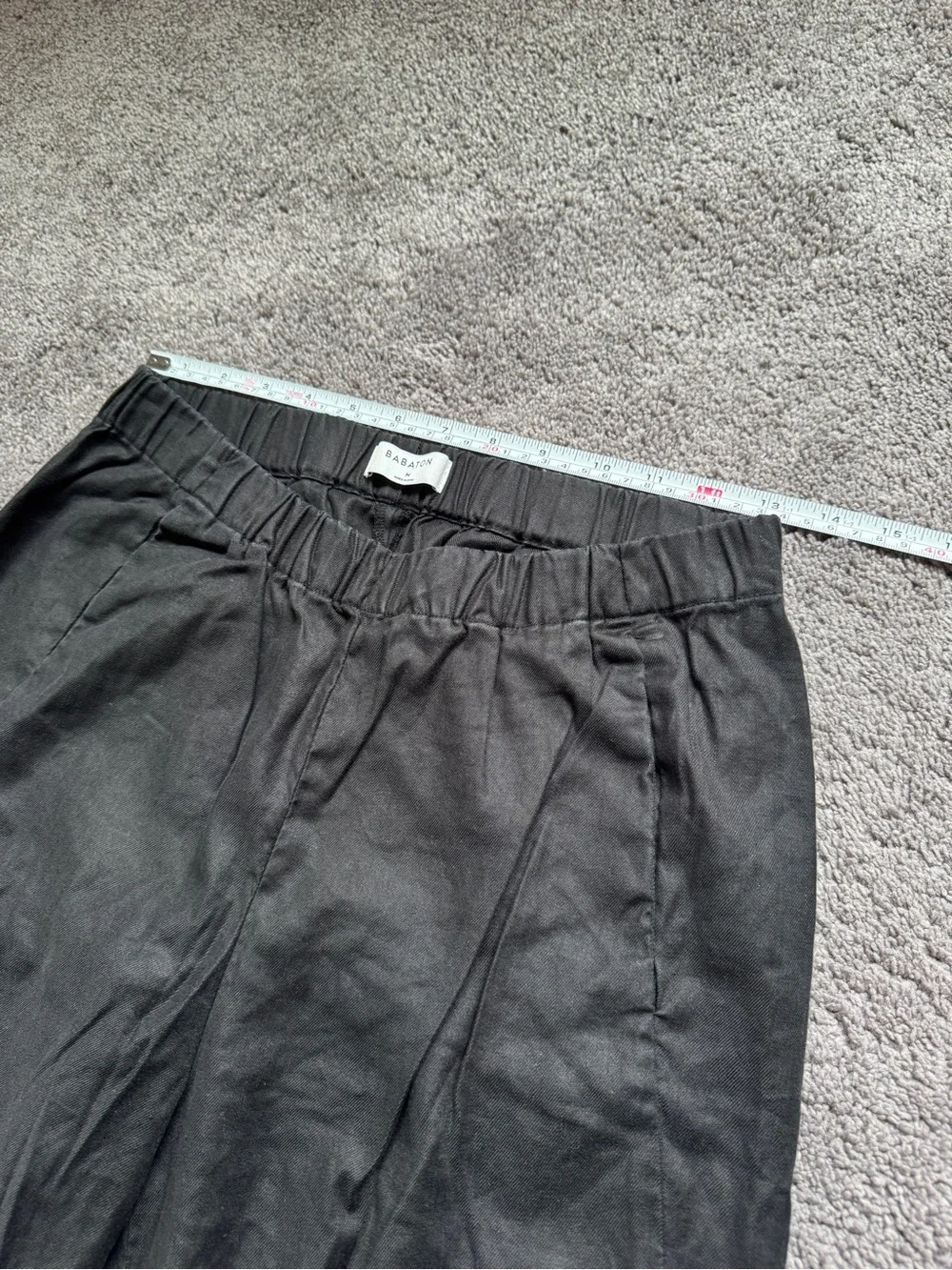 Babaton Linen-blend Casual Pants